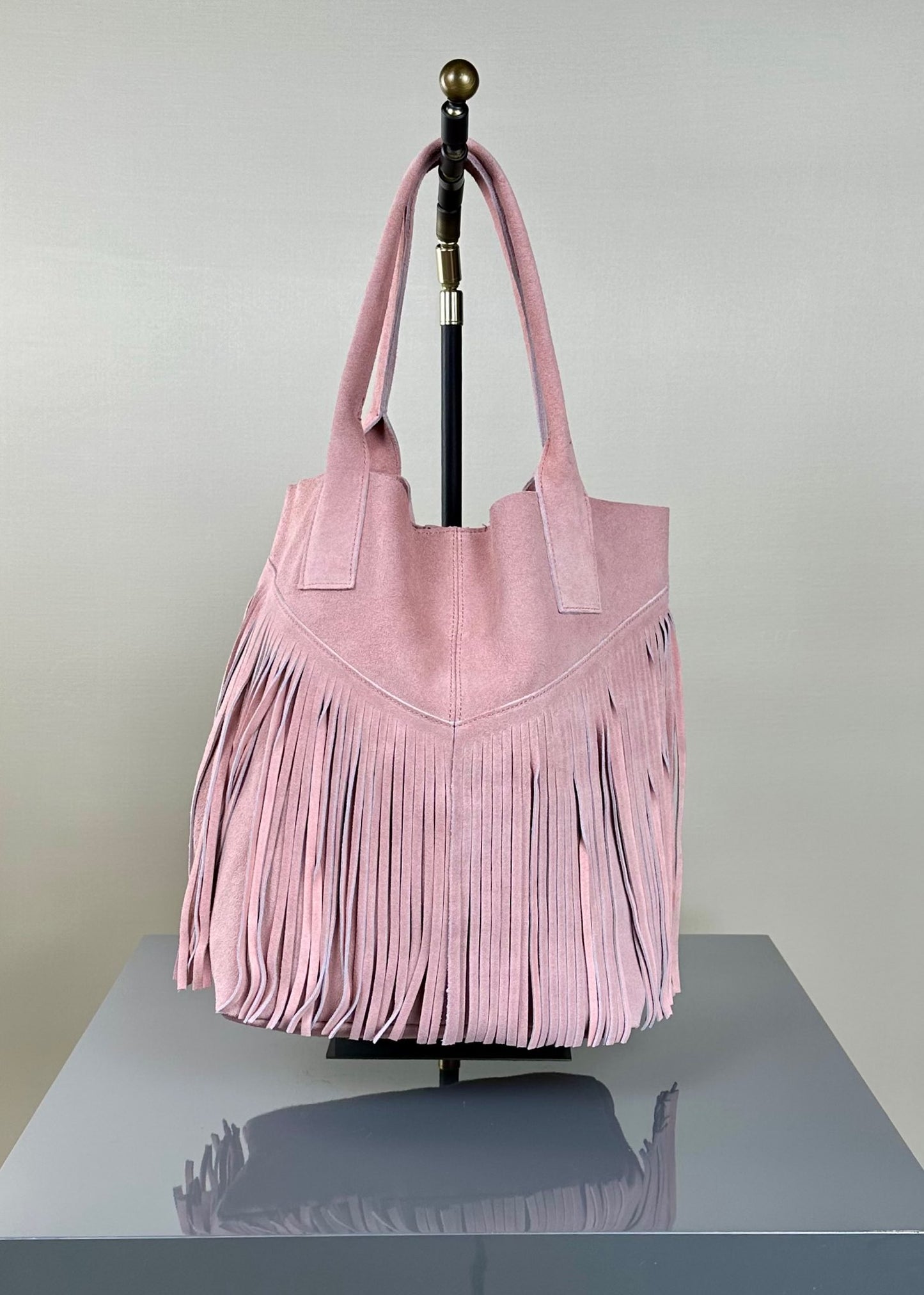 BORSA FRANGE PINK