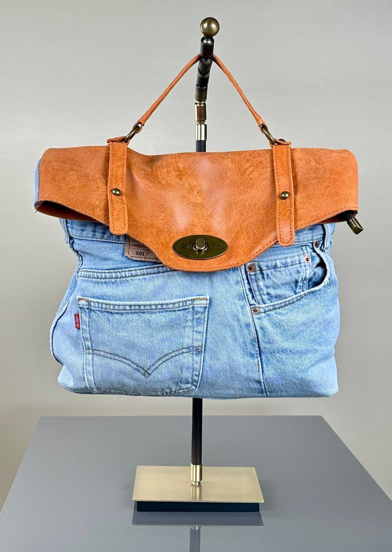 BORSA JEANS LEVI'S ARANCIONE