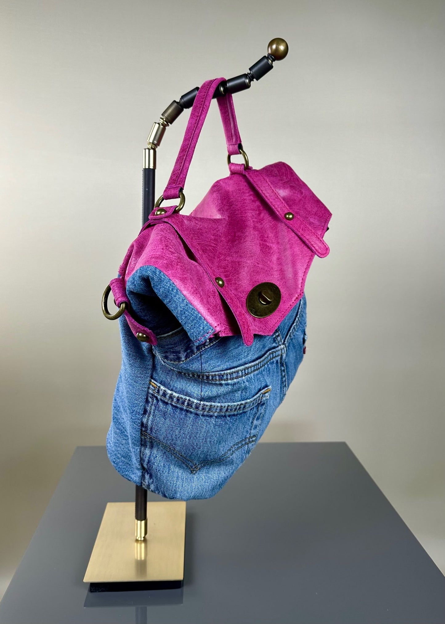 BORSA JEANS LEVI'S FUCSIA