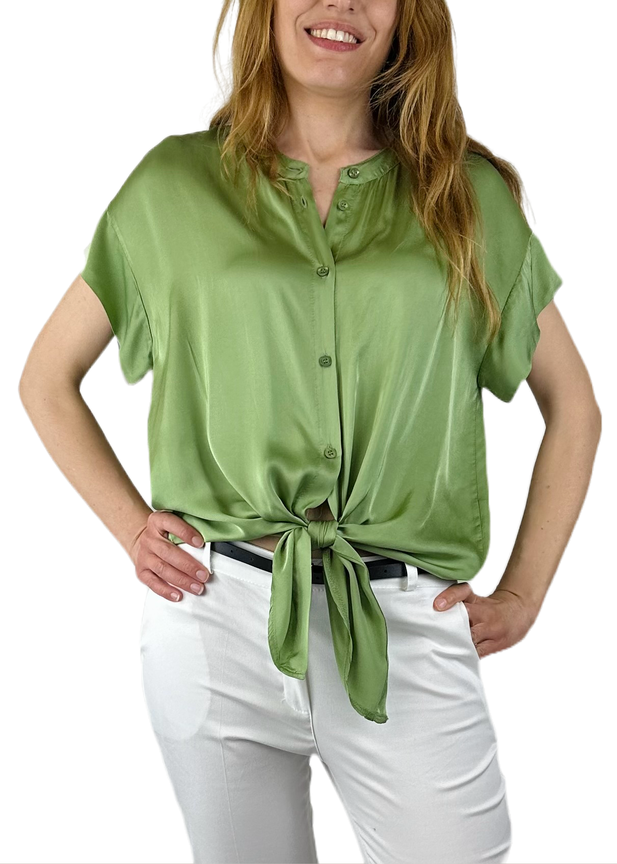 CAMICIA COREANA MANICA CORTA