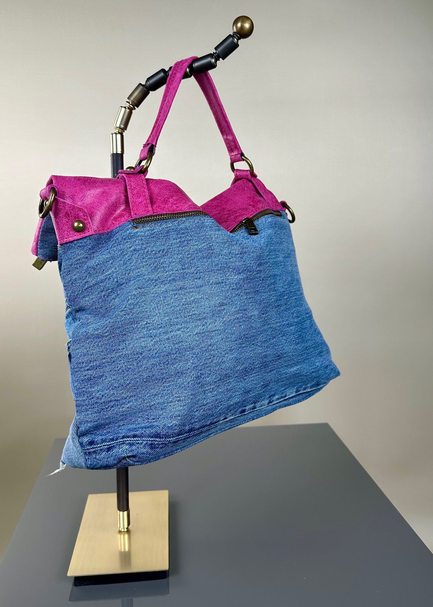 BORSA JEANS LEVI'S FUCSIA