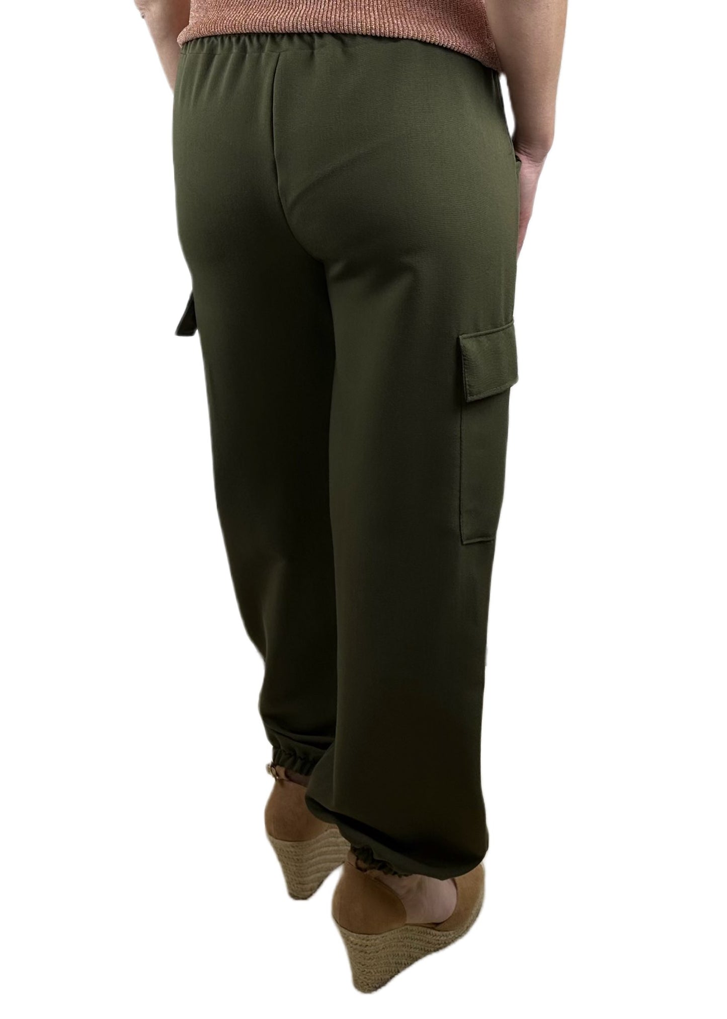 PANTALONE CARGO VERDE