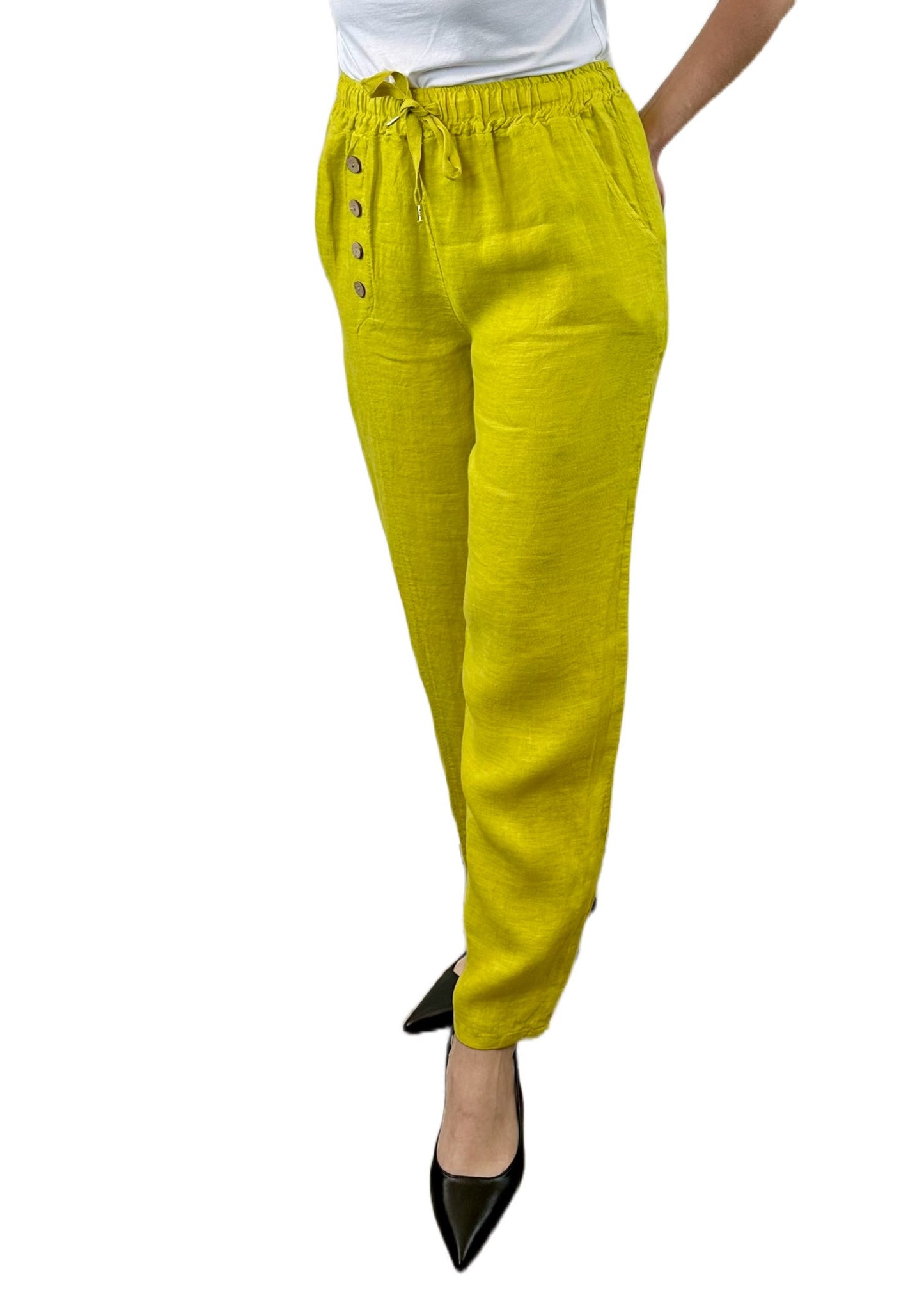 PANTALONE  CON BOTTONI CEDRO