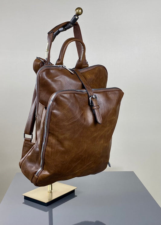 SATCHEL BROWN LEATHER