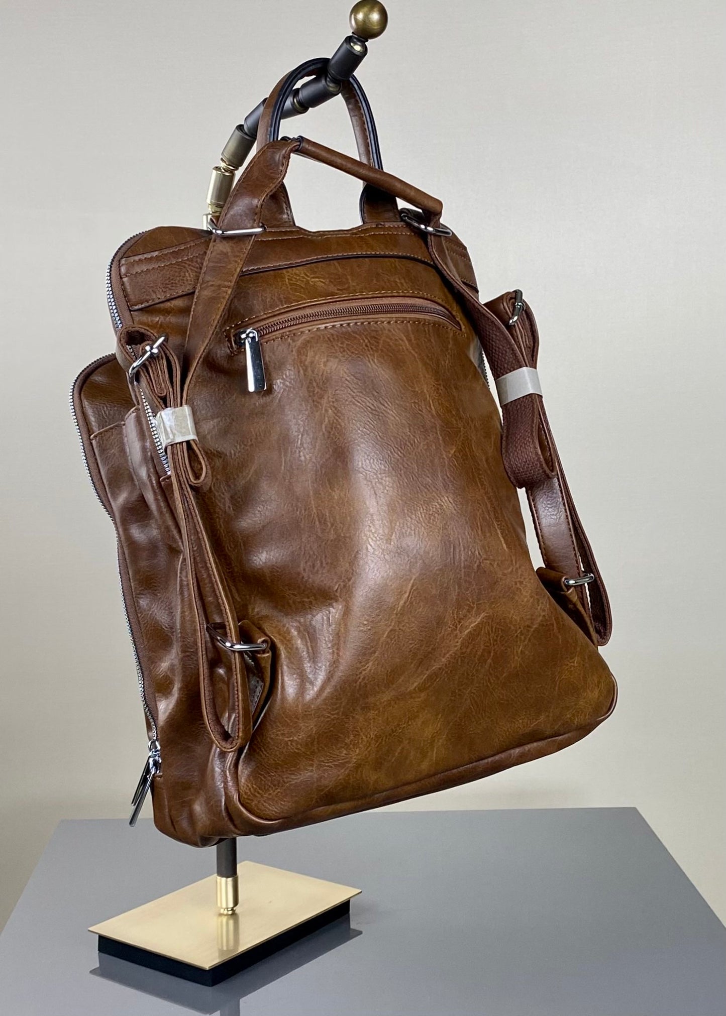 SATCHEL BROWN LEATHER