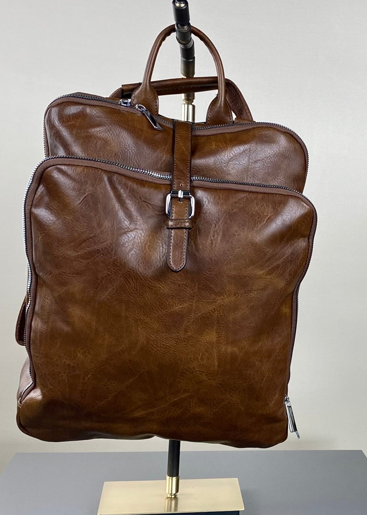 SATCHEL BROWN LEATHER