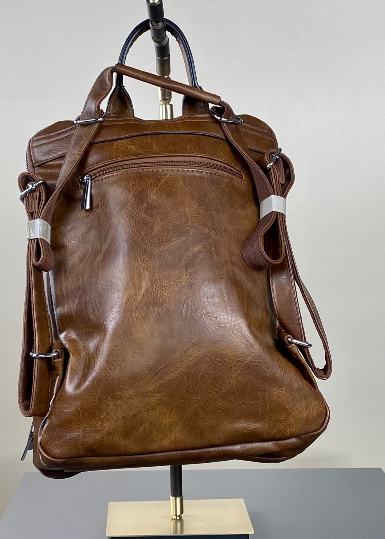 SATCHEL BROWN LEATHER