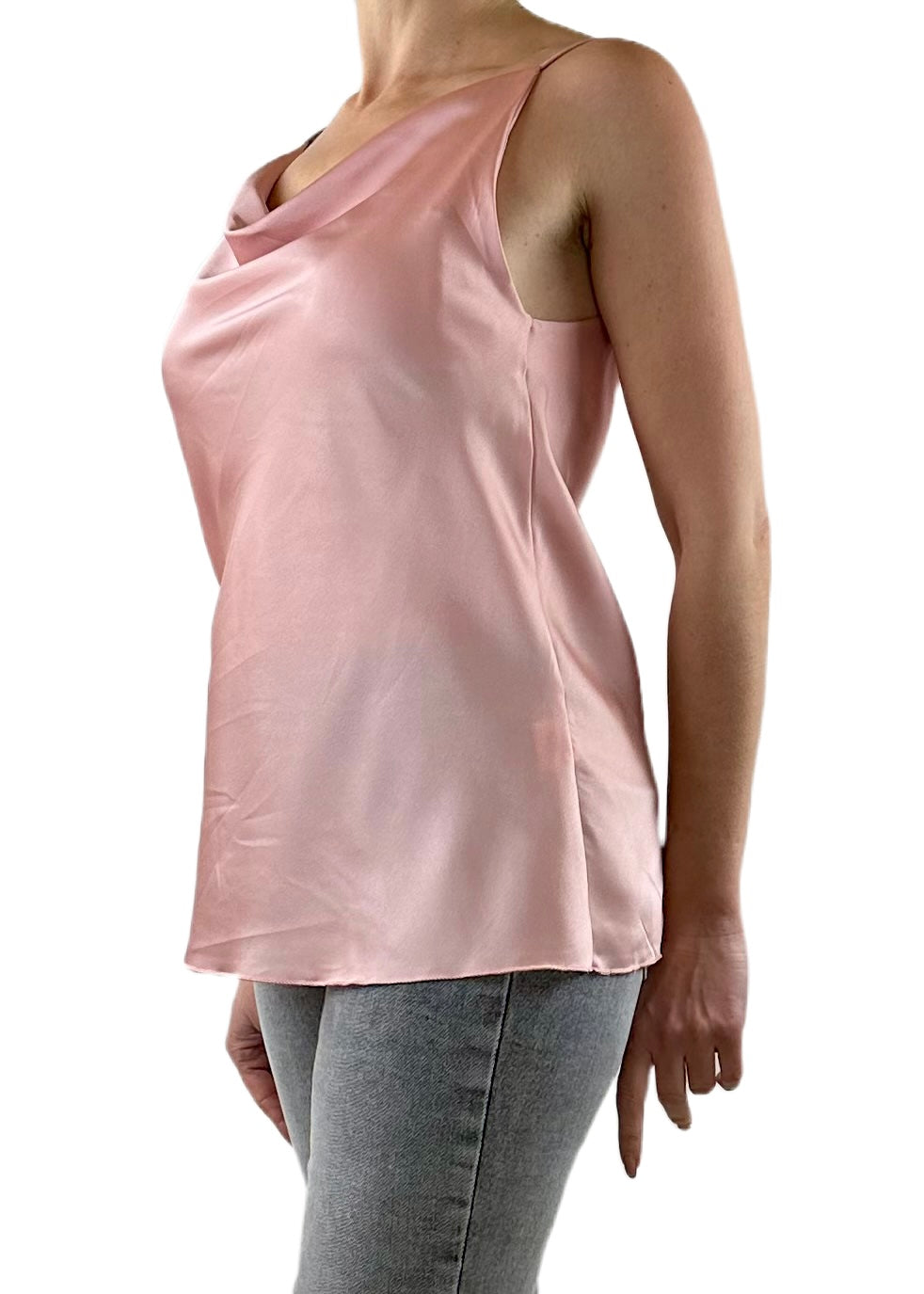 TOP SPALLINE SOTTILI  ROSA