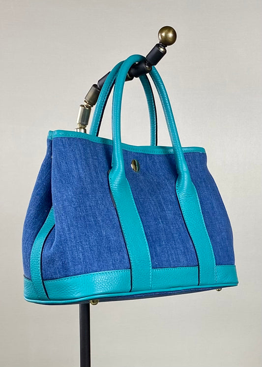 TOTE SMALL BAG TEAL